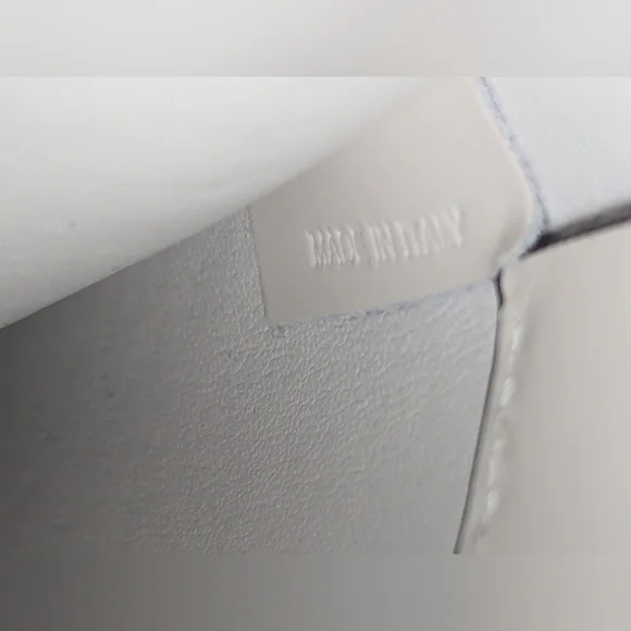 Marni Leather Colorblock olive green&blue &white Tote handbag - Picture 11 of 12